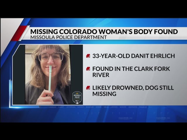 ⁣Missing Colorado woman’s body recovered from Montana river