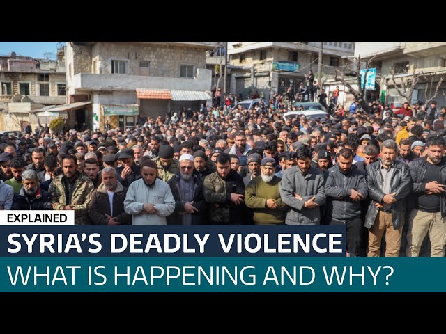 ⁣More deadly violence in Syria after years of civil war: What is happening and why? | ITV News