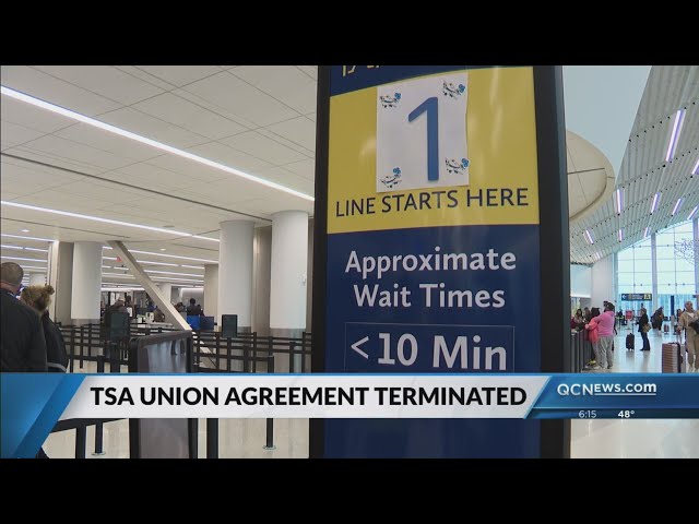 ⁣Q&A: Can Homeland Security terminate bargaining agreement with TSA union?