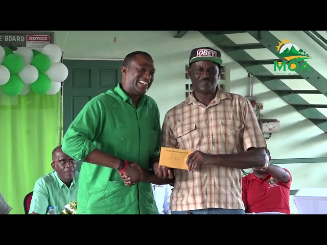 ⁣Cheque Handing Over Ceremony to  Banana Farmers