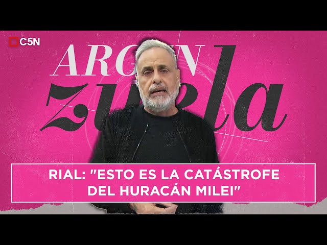 ⁣La palabra de JORGE RIAL tras el trágico TEMPORAL en BAHÍA BLANCA