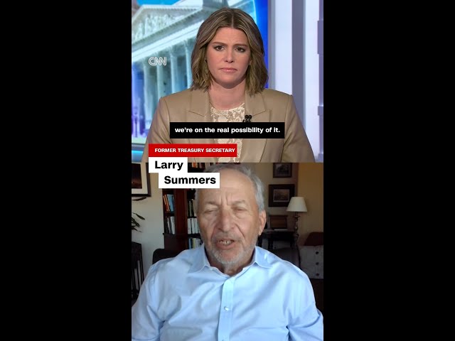 ⁣Larry Summers: recession ‘real possibility’