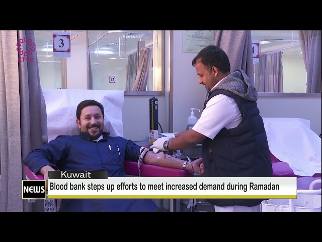 ⁣Blood bank steps up efforts to meet increased demand during Ramadan