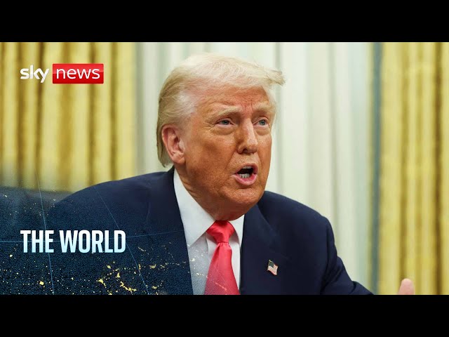 ⁣50 days of Donald Trump: How the world order turned upside down | The World with Gillian Joseph