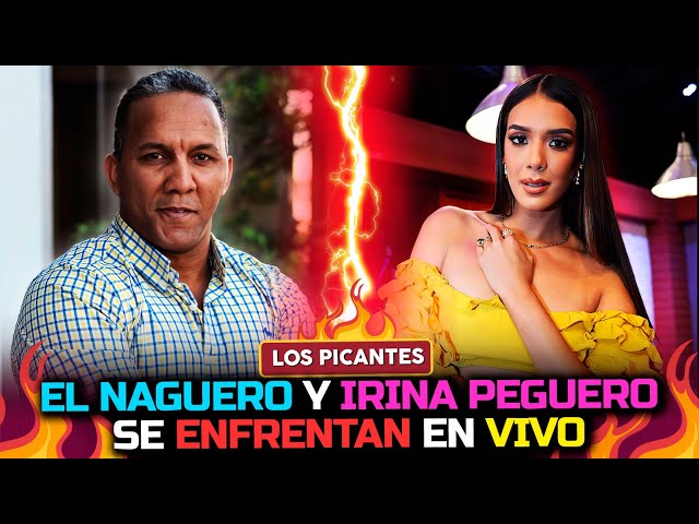 ⁣El Naguero y Irina Peguero se enfrentan y dicen de todo en vivo | Vive el Espectáculo