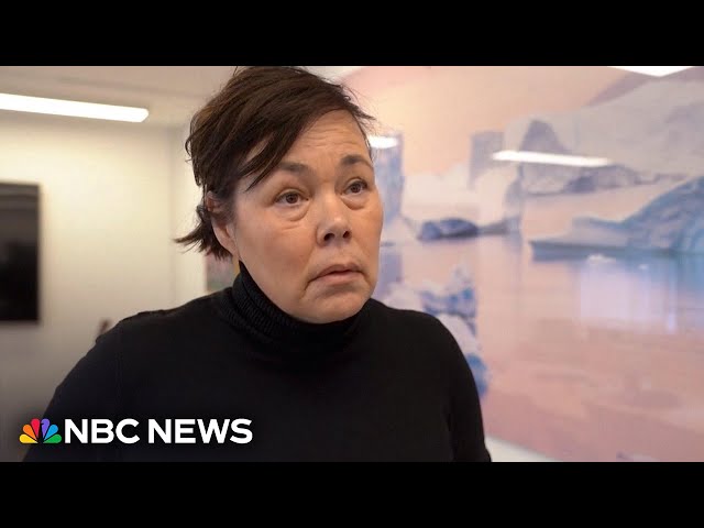 ⁣'You don't talk to friends like that': Greenland residents on Trump interest ahead of