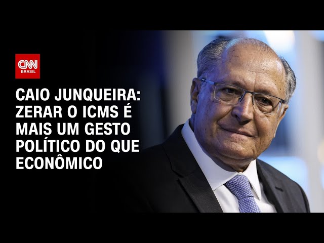 ⁣Caio Junqueira: Zerar o ICMS é mais um gesto político do que econômico | CNN PRIME TIME