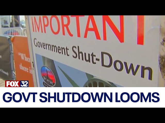 ⁣Partial government shutdown possible in a few days