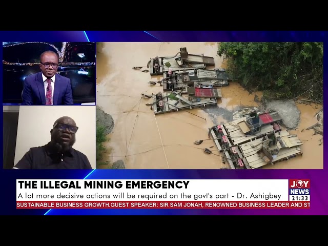 ⁣Galamsey: Mobilizing to pressure govt as politically exposed persons remain implicated – Ashigbey