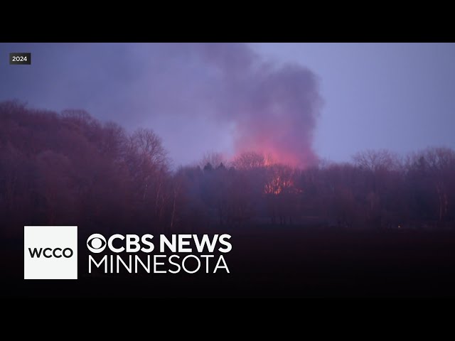 ⁣Multiple counties in western Minnesota at risk for wildfires