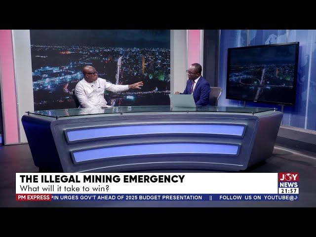 ⁣The Illegal Mining Emergency: What will it take to win? | PM Express on Joy News (10-3-25)