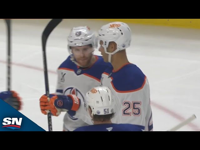 ⁣Oilers' Leon Draisaitl Extends Point Streak To 15 Games With 50th Assist