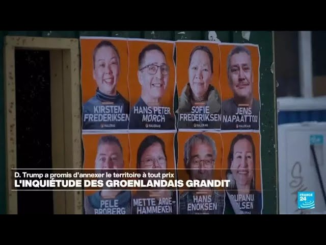 ⁣Législatives : l'inquiétude des Groenlandais grandit • FRANCE 24