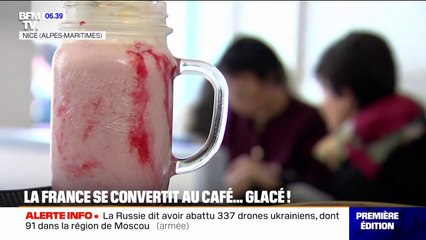 ⁣"Maintenant, je ne bois que ça": la France se convertit au café glacé