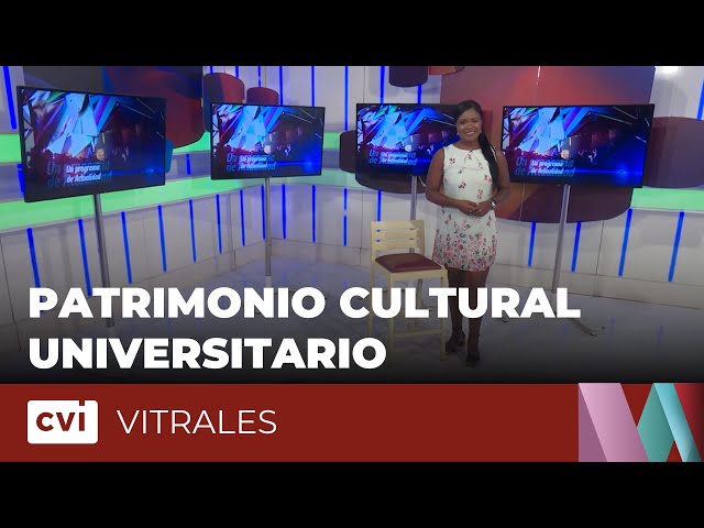 ⁣Patrimonio cultural universitario - Vitrales