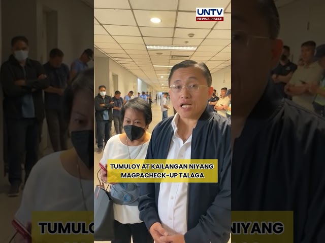 Sen.Bong Go at dating DOLE Sec. Bello, hindi pinapasok sa loob ng NAIA