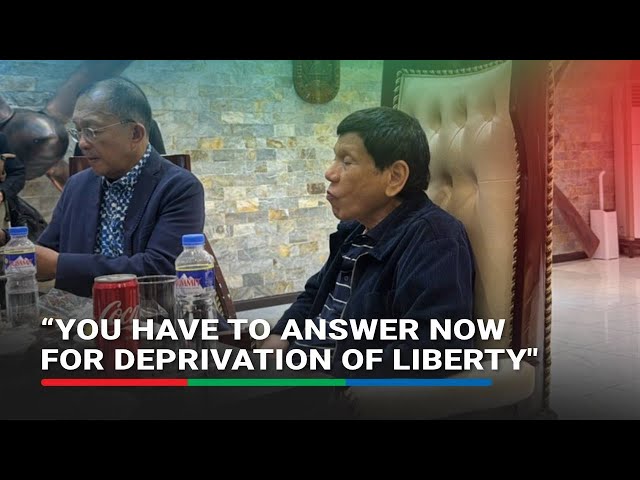 Duterte questions ICC warrant of arrest, demands answers for ‘deprivation of liberty’