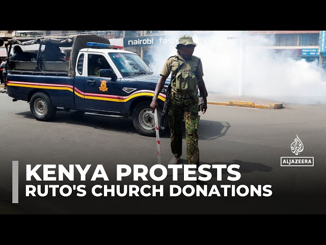 Kenya's church donations ignite protests amid economic struggle