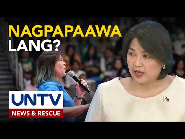 ⁣Pahayag ni VP Sara sa rally sa HK, hindi pinalagpas ng palasyo