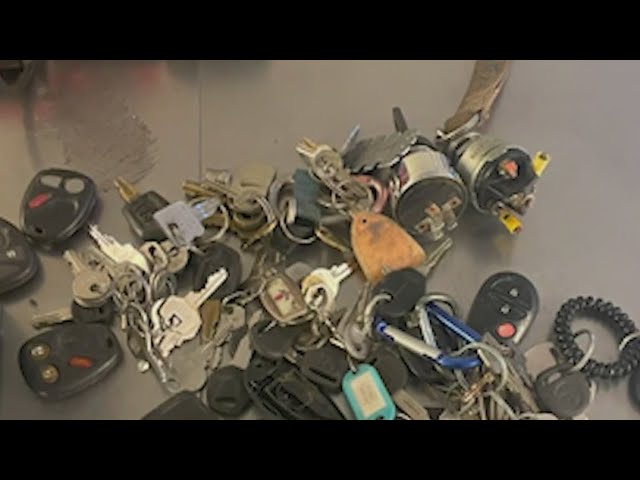 Are these your keys? Westminster police find over a dozen key fobs in stolen truck