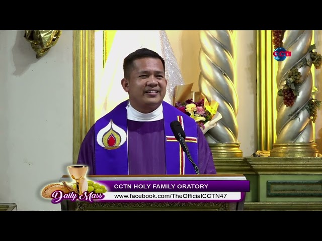 11 MARCH 2025 -  HOMILY by Rev.  Fr.  Christian James Mayol