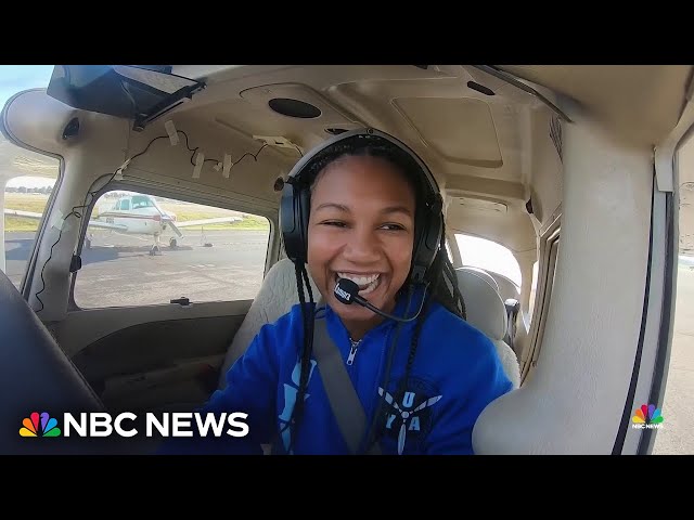 ⁣Spelman College student soars to new heights