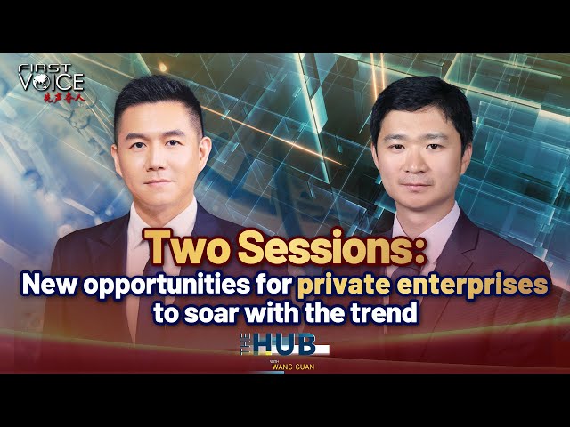 ⁣Two Sessions: New opportunities for private enterprises