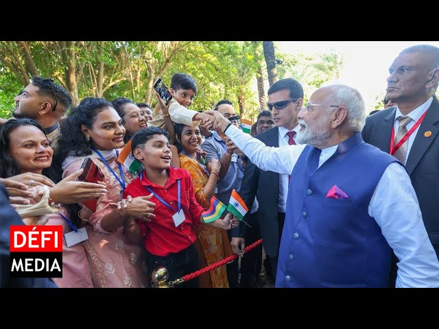 ⁣Visite officielle : Modi à son arrivée à l’hôtel The Oberoi