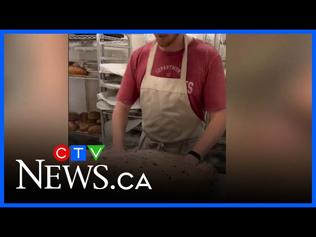 Steinbach bakery goes viral for chocolate bread