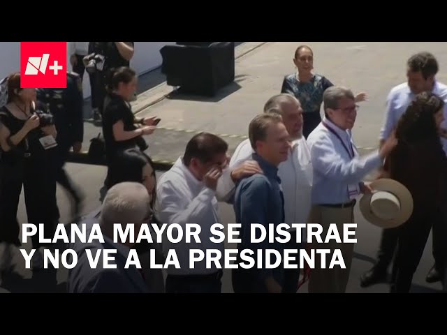 Sheinbaum habla sobre distracción de plana mayor de Morena y PVEM, en el Zócalo - En Punto