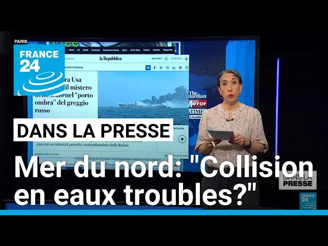 Catastrophe maritime en mer du nord: "Collision en eaux troubles ?" • FRANCE 24