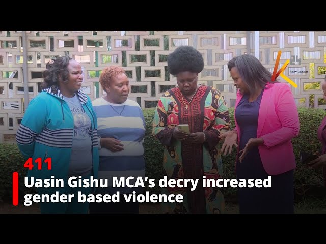 ⁣Uasin Gishu MCA’s decry increased gender based violence