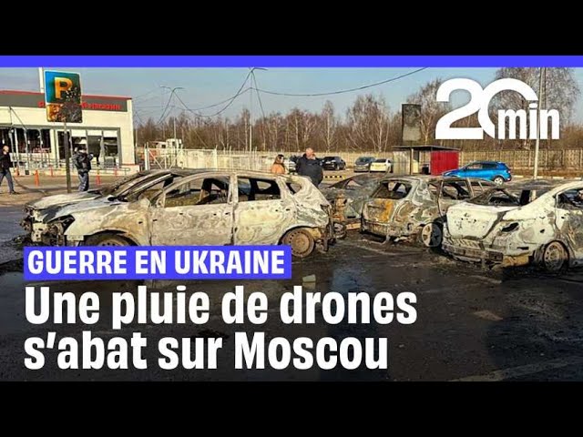 Guerre en Ukraine : Kiev lance une attaque de drones « massive » sur Moscou