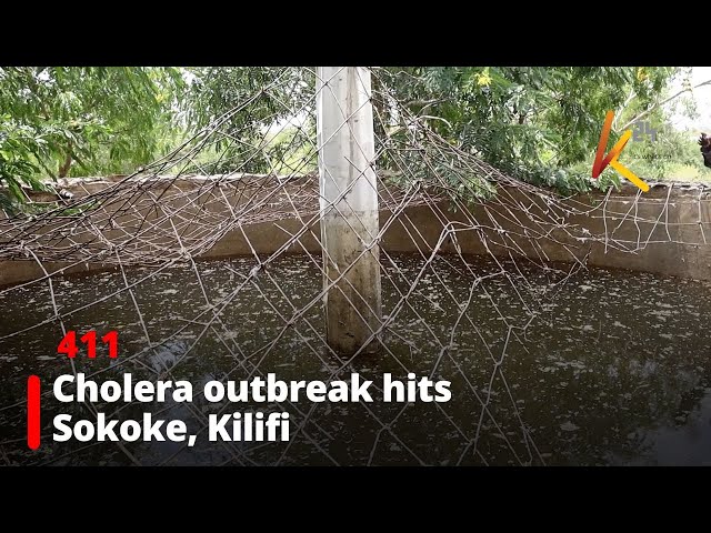 ⁣Cholera outbreak hits Sokoke, Kilifi, as residents struggle with water shortage and contamination