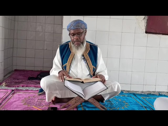 Darassa yahe ramadhoin tafsir sourate taaha ayat 77 -  89 avec Bahaoudine Said Abdallah