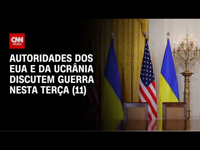 ⁣Autoridades dos EUA e da Ucrânia discutem guerra nesta terça (11) | CNN NOVO DIA