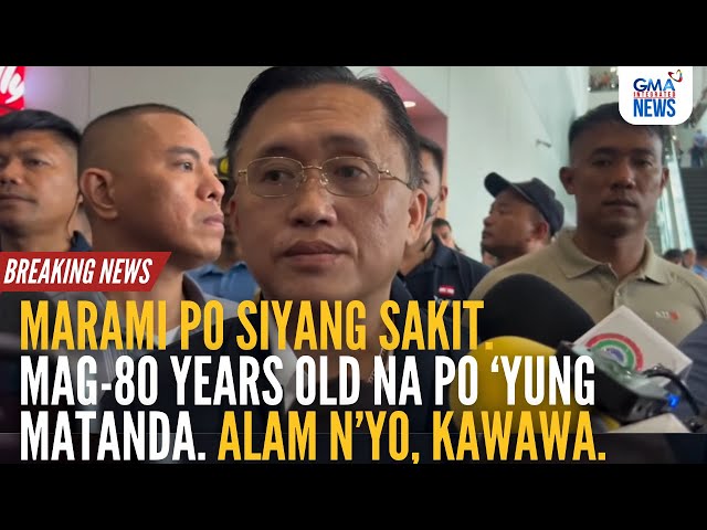 ⁣Ambush interview kina Bong Go at Silvestre Bello sa pagkaaresto kay FPRRD | GMA Integrated News