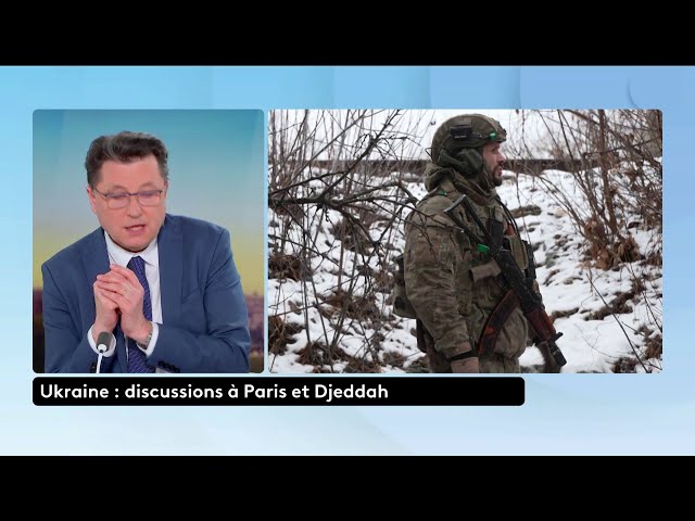 ⁣Ukraine : des discussions à Paris et Djeddah