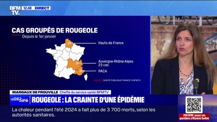 ⁣Les autorités sanitaires craignent sur une "diffusion plus large" de la rougeole, après un