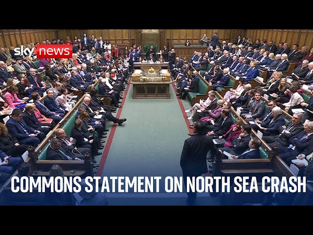 ⁣Commons statement on North Sea vessel collision