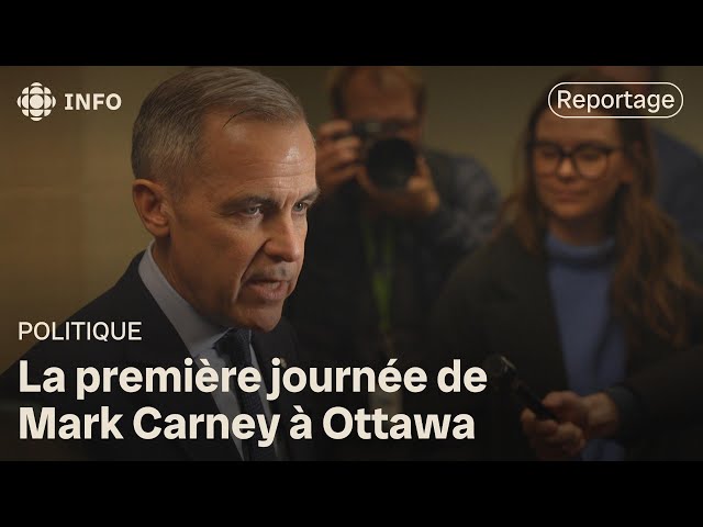 ⁣Mark Carney fait son entrée à Ottawa