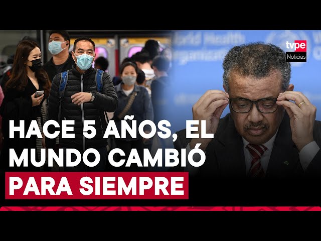 ⁣Hace cinco años, la OMS calificó al COVID-19 de “pandemia”, provocando una movilización mundial