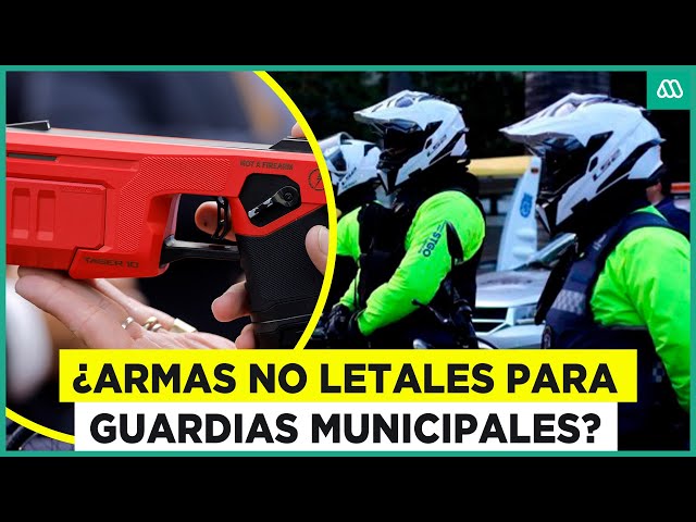 Los riesgos de los guardias municipales: Alcaldes piden uso de pistola taser