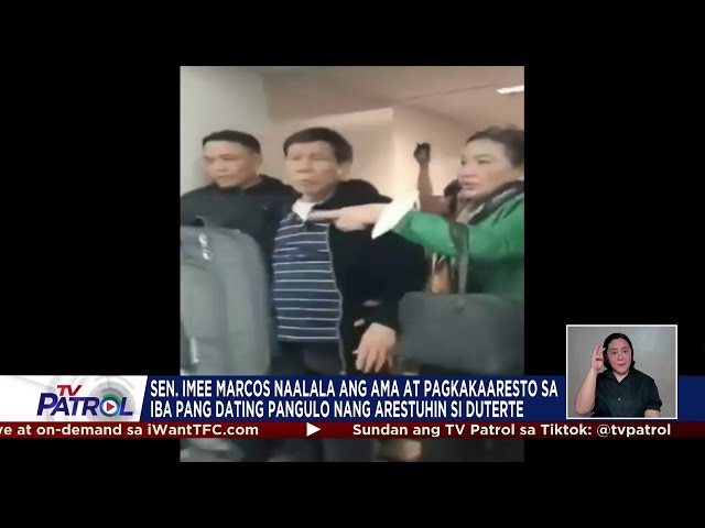 Pag-aresto kay Duterte sinubaybayan ng buong mundo | TV Patrol