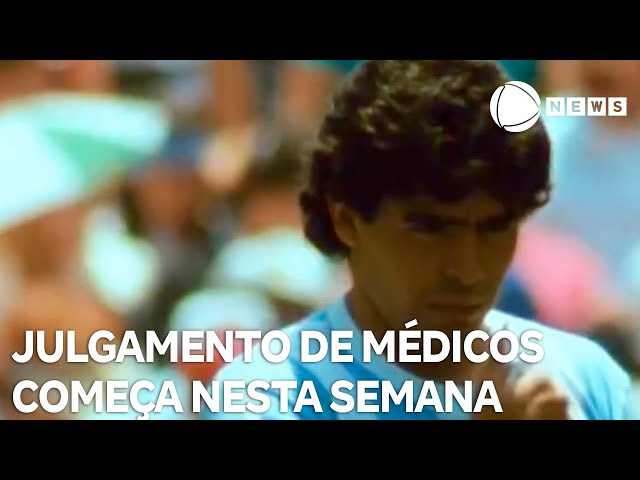 Julgamento de médicos de Maradona começa nesta semana