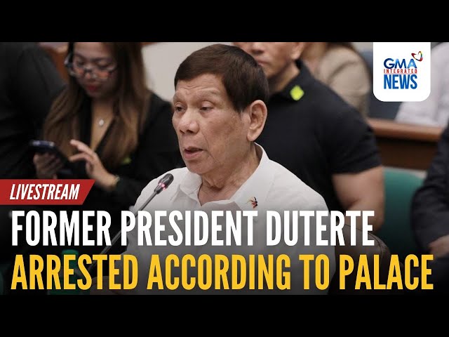 ⁣LIVE: Former President Rodrigo Duterte arrested by the ICC... Part 2 | GMA Integrated News