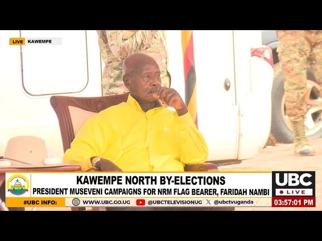 ⁣LIVE: MUSEVENI CAMPAIGNS FOR FARIDAH NAMBI IN KAWEMPE NORTH BY-ELECTIONS || MARCH 11, 2025