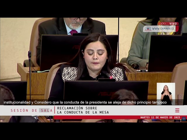 ⁣EN VIVO: Karol Cariola ante el Congreso para votar censura en su contra