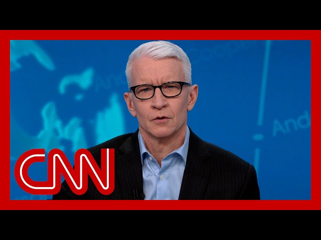 ⁣Anderson Cooper on ‘chilling message’ Trump is sending to law firms