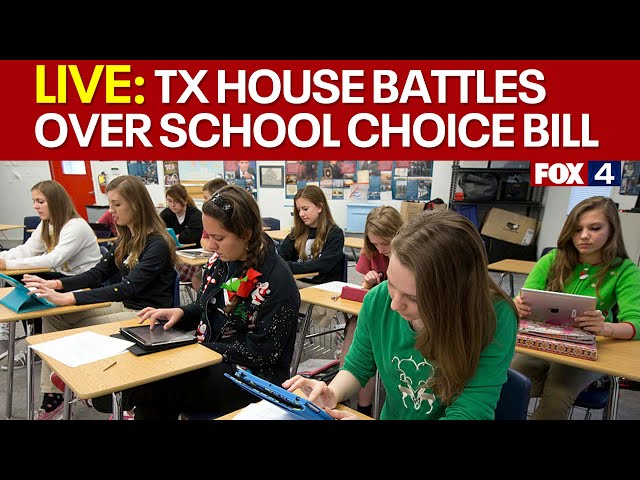 ⁣ LIVE: Texas House on school choice bill | FOX 4 News